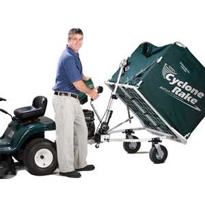 Cyclone Rake Vacuums and Blowers - Power-Lift Unloader